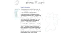 Desktop Screenshot of edition.farangis.de