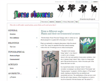 Tablet Screenshot of floraeobscurae.farangis.de